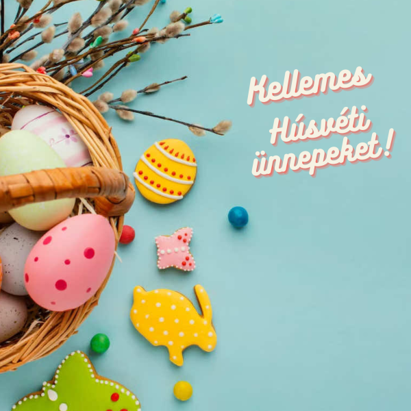 Húsvéti kézműves kosár szalvéta